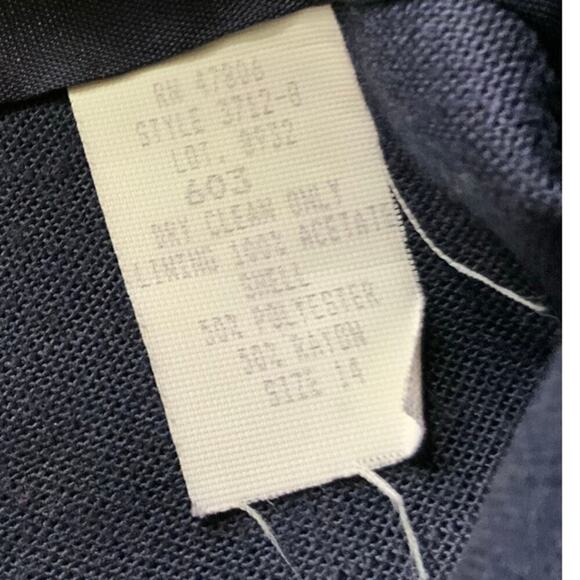 Oleg Cassini Vintage Skirt Suit Set Womens 14 Two-Piece Business Blazer Pencil - Picture 11 of 11